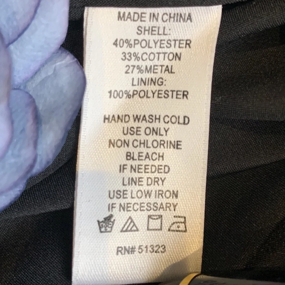 1.State Gold Silver Metallic Short Sleeveless Mini Cocktail Party Dress Women XL - Picture 10 of 12